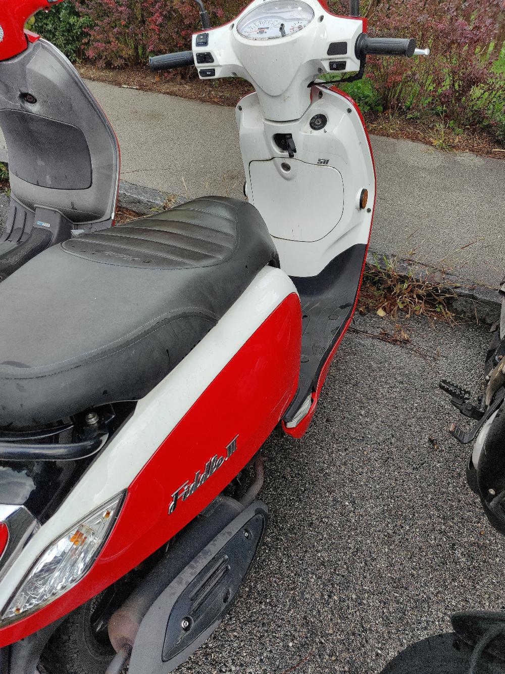 Motorrad verkaufen SYM Fiddle 50 Ankauf